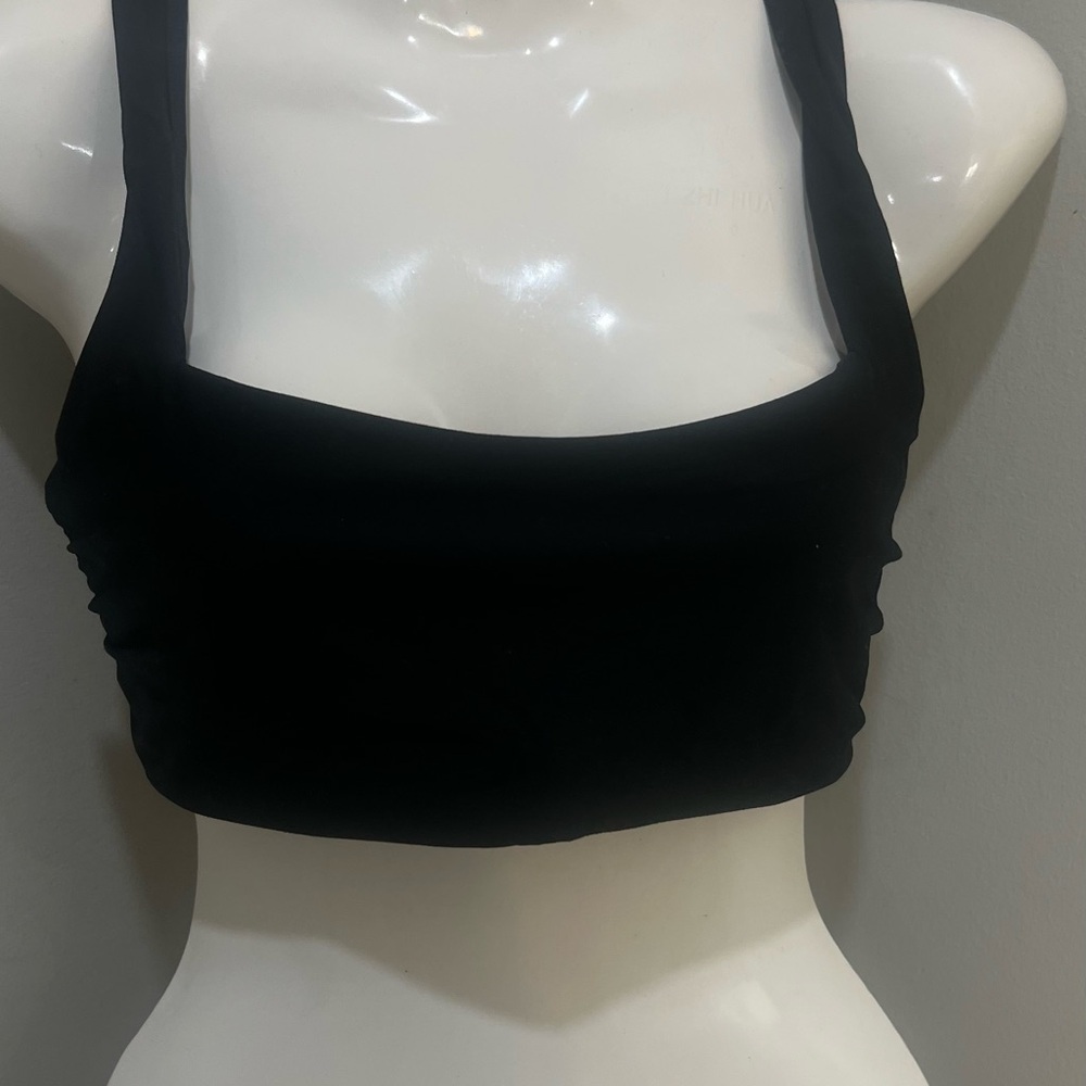 Athleta Classic Black Sports Bra